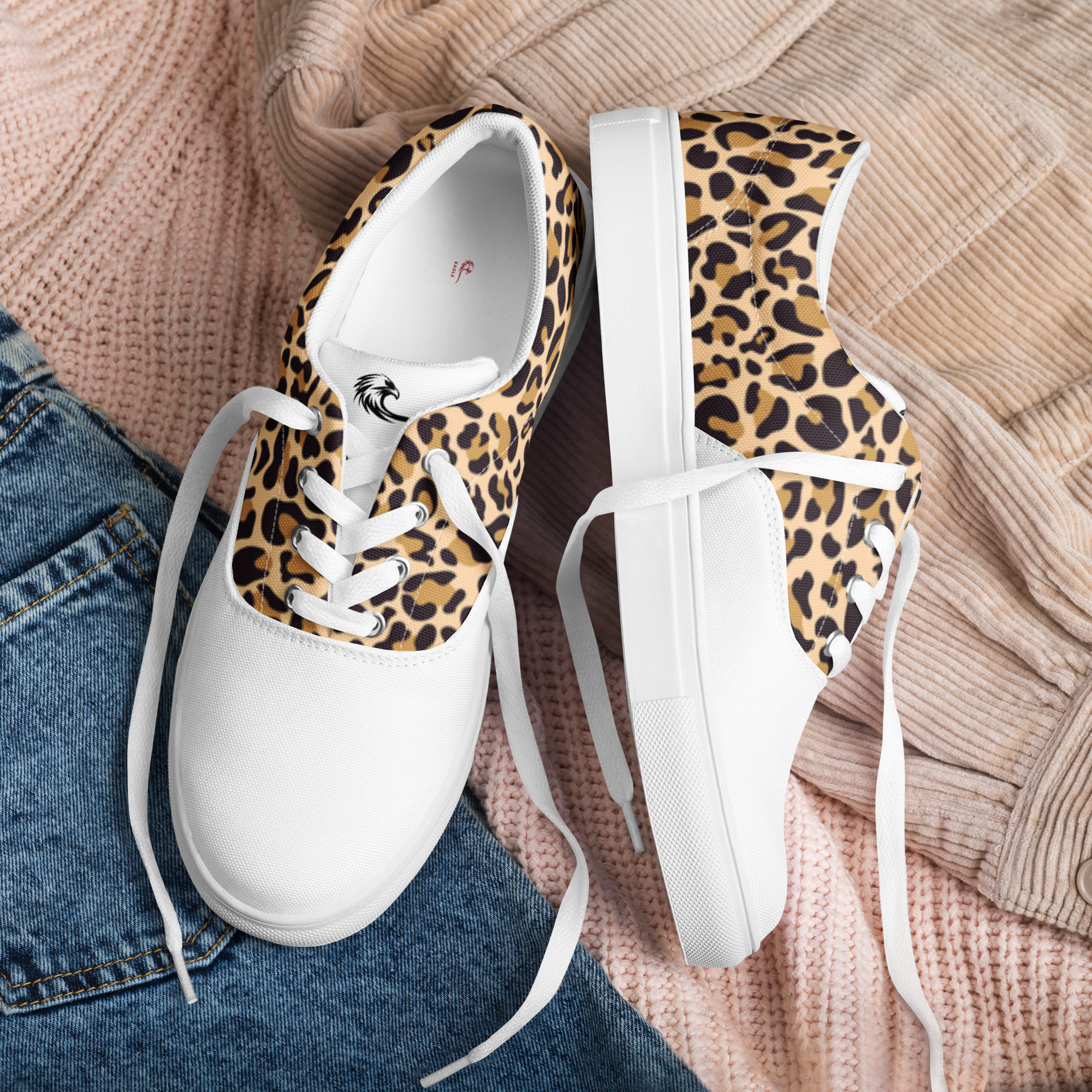 Tennis en toile avec lacets Félindra